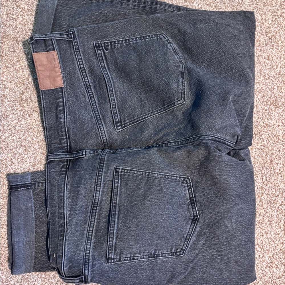 Madewell Women's Black Straight Leg Jeans